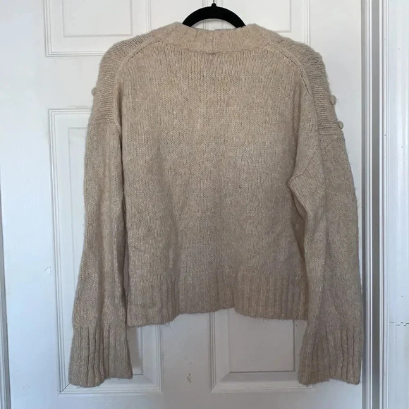 Madewell Placed Bobble Mock Neck Sweater - Picture 6 of 9